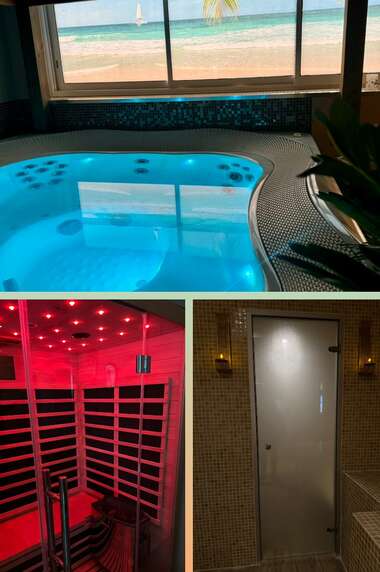 Soin bien-être Accès Spa & Sauna & Hammam 1h30 4 Pers.