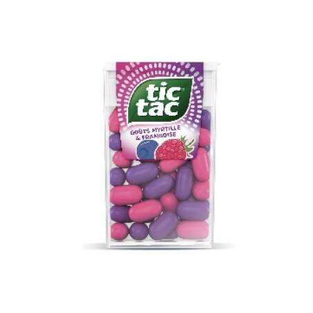 Soin bien-être Tic Tac framboise myrtille