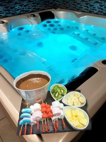 Soin bien-être Fondu de chocolats fruits et bonbons 1pers