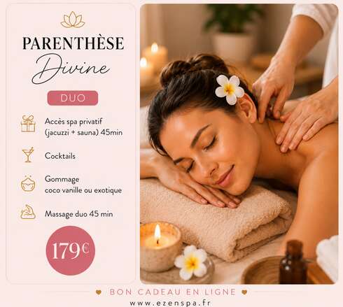 Soin bien-être Parenthèse Divine (2pers)