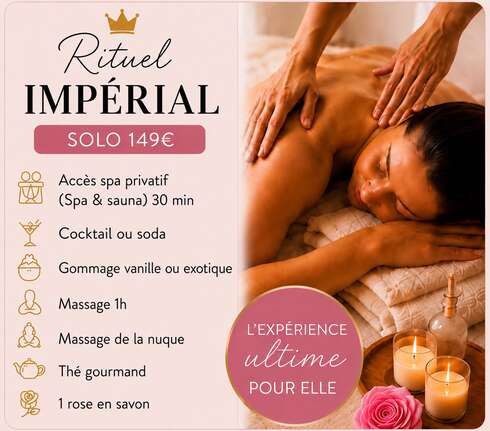 Soin bien-être Rituel Impérial (1pers)
